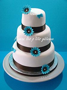 wedding-cake-bleu-et-marron
