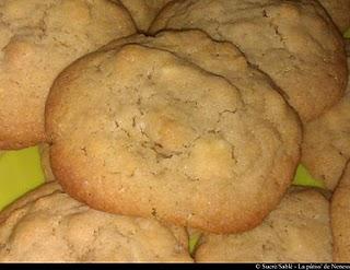 Cookies chocolat blanc-noisettes