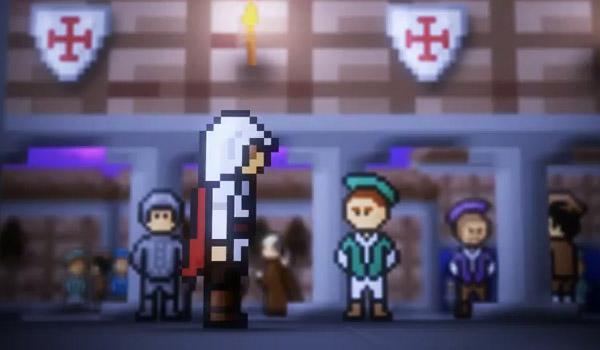 ezio 8 bit Assassins Creed‬‏ : Ezio au temps des gros pixels