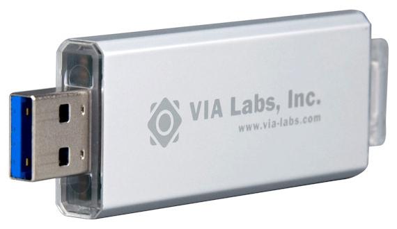 controleur via labs vl751 VIA Labs VL751 : des clés USB 3.0 à 120 Mo/s en lecture