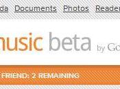 invitations pour Google Music arrivent