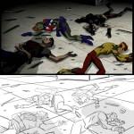 Les storyboards de Jay Oliva sur les animations DCu