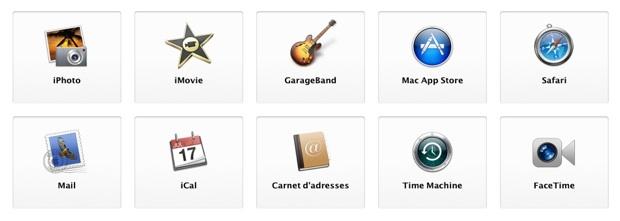 Pas d’iDVD et d’iWeb pour les nouveaux Macs