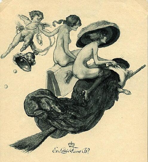 Des ex Libris, bijoux de l’iconographie érotique