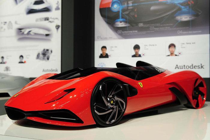 Eternit Ferrari, la Ferrari du futur.
