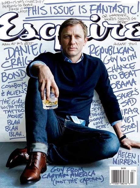 Daniel Craig pour Esquire magazine