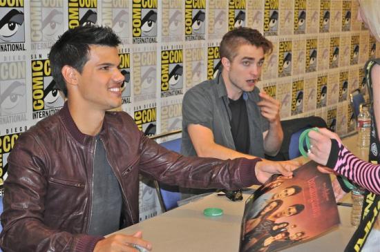 De nouvelles images de Taylor Lautner au Comic Con