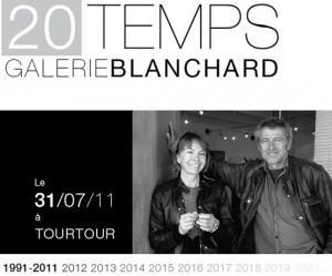 invitation 20temps galerie blanchard - Copie (2) 20 ans de la galerie Blanchard