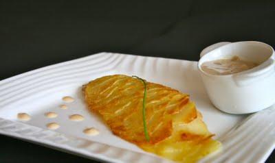 FILETS DE DAURADE EN ÉCAILLES DE POMMES DE TERRE