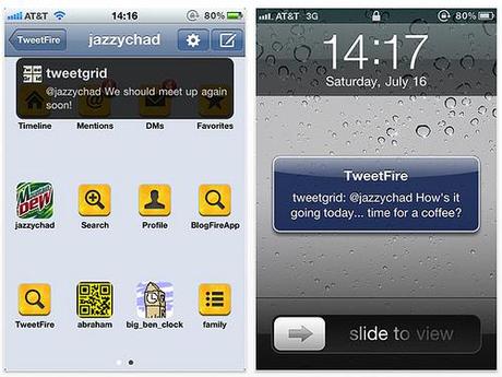 TweetFire le client Twitter le plus rapide sur iPhone...