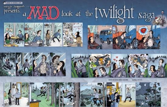 Lorsque Twilight tombe sous la satire de MAD Magazine