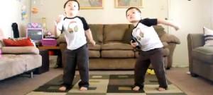 Jumeaux sur Hey Ya sur Wii