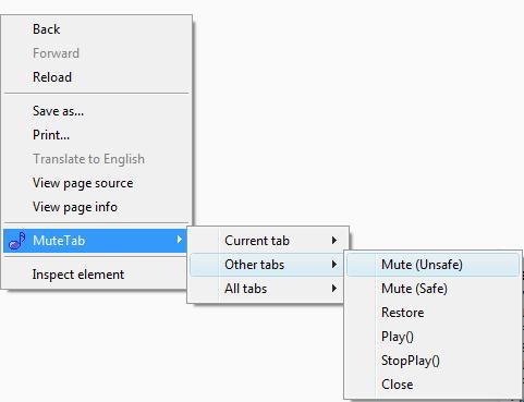 mute tab Cette extension qui identifie longlet jouant de la musique