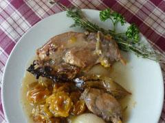 Lapin aux mirabelles