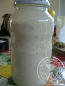 Vinaigrette hyperprotéinée