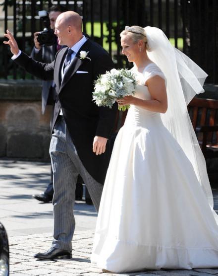 Les photos du mariage de Zara Phillips et Mike Tindall