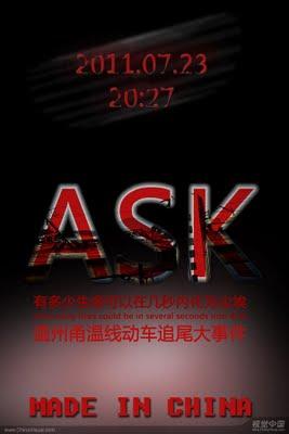 Accident de train censure et rébellion chinoise