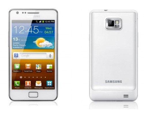 Le Samsung Galaxy S2 passe en blanc
