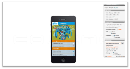 En un clic, simuler un site mobile sur 7 smartphones différents : EmulateurMobile.com