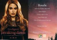 Goodies : cartes descriptives d'Esmé, Emmett et Rosalie