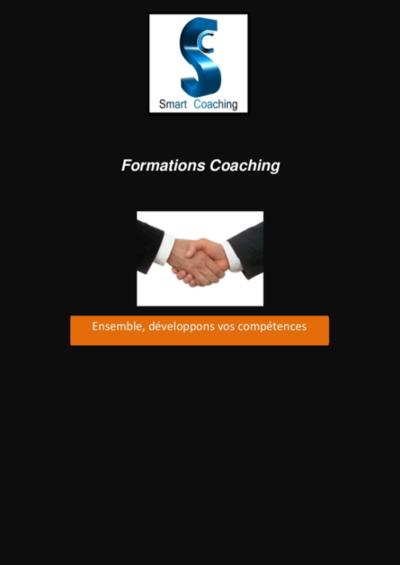 magazine de coaching - plaquette de présentation de SmartCoaching