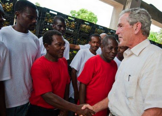 George W Bush microfinance Haiti