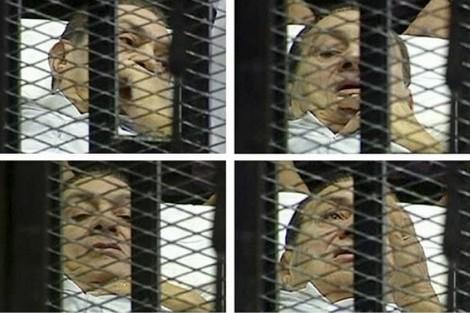 Le procés de Hosni Mobarak , Premier pharaoun au prison