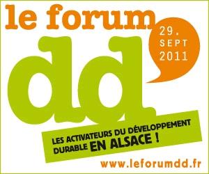 Sur votre agenda : La 3ème édition du Forum Développement Durable en Alsace