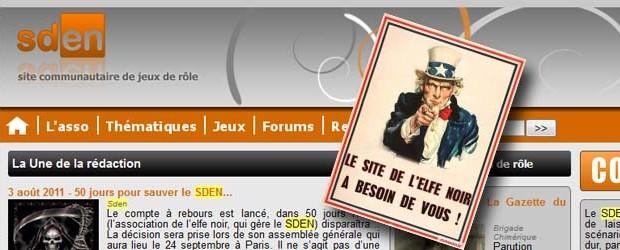 
La nouvelle est tombée sur nos téléscripteurs : le site de l’Elfe Noir, aussi connu sous le nom du SdEN (www.sden.org) est en danger de dissolution. Ce n’est pas faute d’argent, ce n’est pas par manque de public, c’est juste par manque de… gens !
C’est l’administration de l’association qui gère le site qui est en [...]