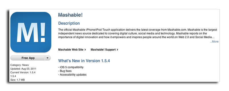 Des applications déjà compatibles avec iOS 5