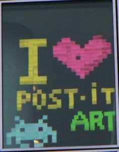 Post-it Art : matrices