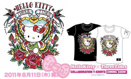 Hello Kitty x Three Tides http://www.jaimehellokitty.com/images/articles0010/threetideshellokitty.jpg