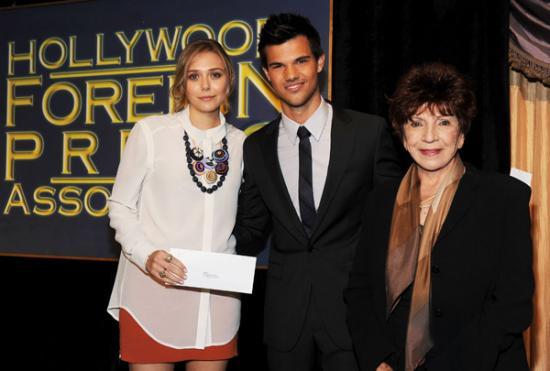 De nouvelles images de Taylor Lautner aux HFPA