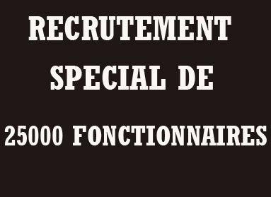 Recrutement des 25.000: Liste des 1000 premiers résultats publiés