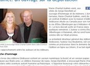 L’écrivaine Marie-Chantal Guilmin obtient article presse dans Dépêche, France