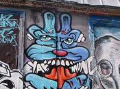 Quand l'art fait corps avec murs (Paris, Belleville).