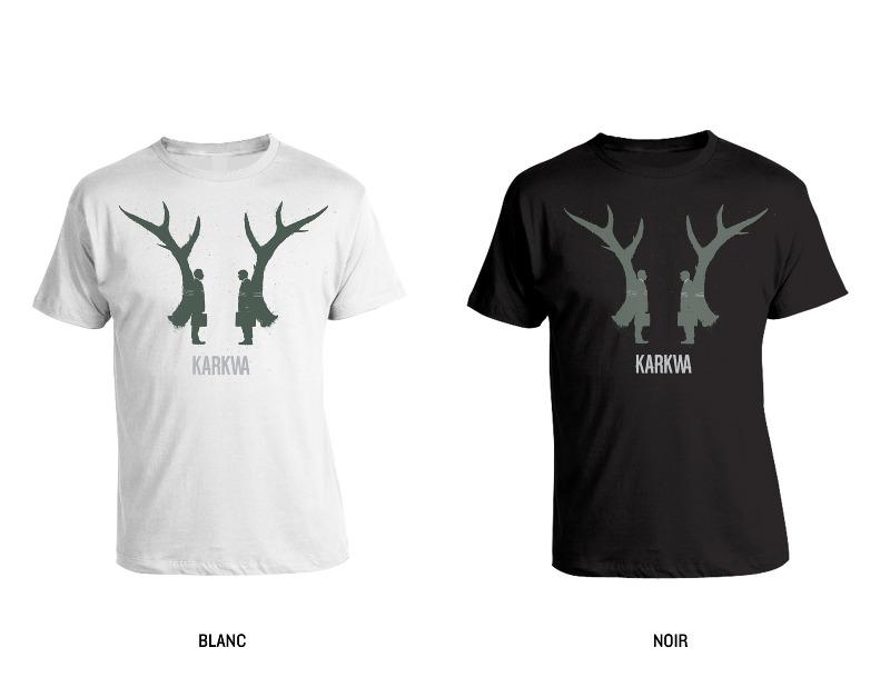 Les nouveaux T-shirt de Karkwa !