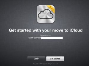 [Dernière Heure] La migration Mobile Me vers iCloud est maintenant possible