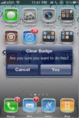 Cydia : Badge Clear pour effacer les pastilles et notifications