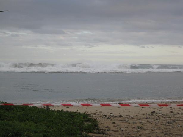 Houle marinière à la Réunion