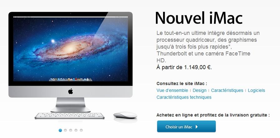 imac Vers des iMac à moins de 1000$ ?