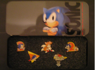 COFFRETS PIN'S SONIC COLLECTOR !