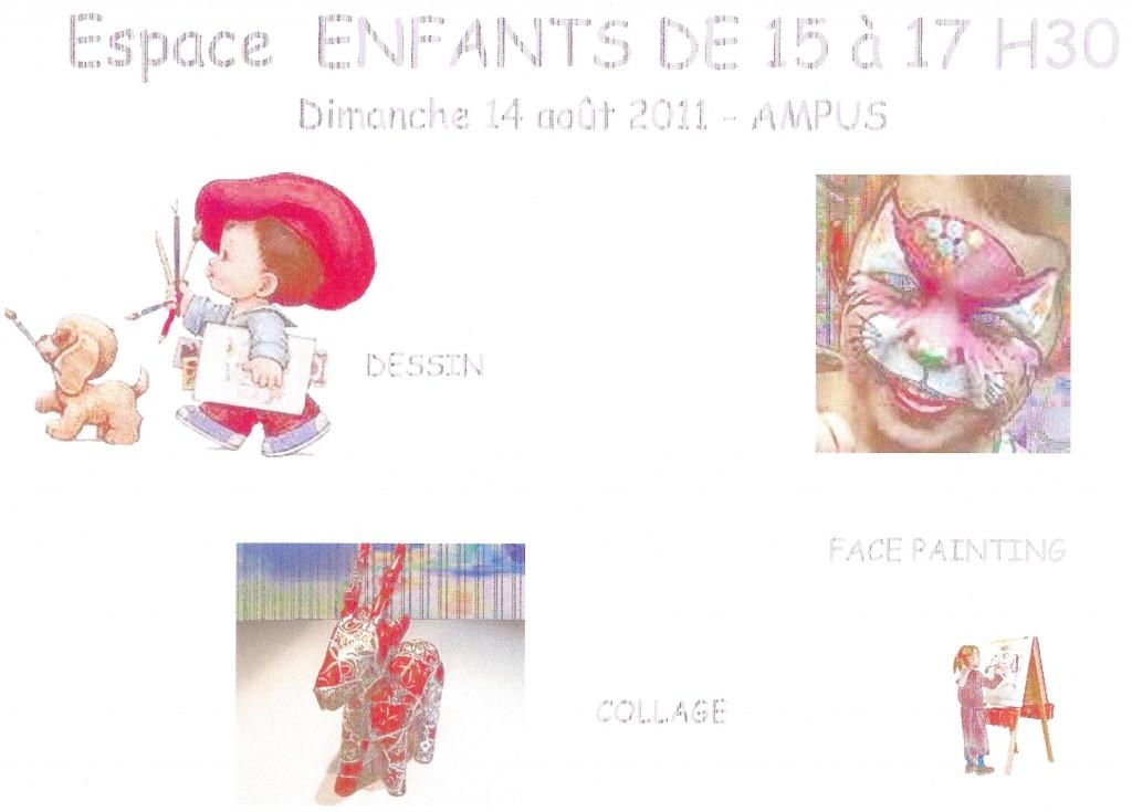 Le 14 août 2011 , soyez artiste !