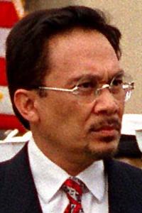 Malaysian Deputy Prime Minister Anwar bin Ibra...