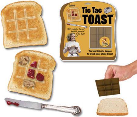 Tic Tac Toe Toast Bread Stamper Jouez à Tic Tac Toe sur vos tartines