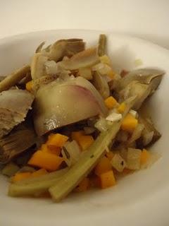 Artichauts à la barigoule Artichauts à la barigoule