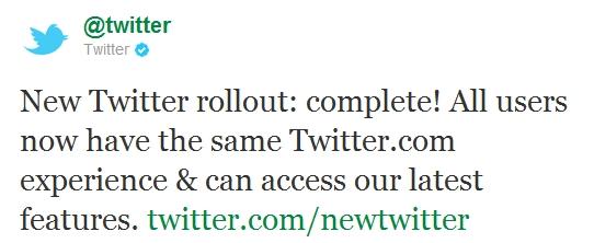 twitter interface Lancienne interface de Twitter nest plus