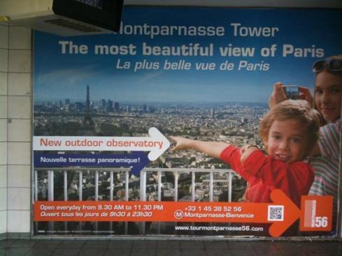 Toute l’information sur la Tour Montparnasse en une affiche et un site mobile