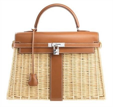 Hermès - sac Kelly picnic