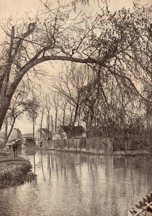 Le rempart en mai 1920. Paysages disparus.